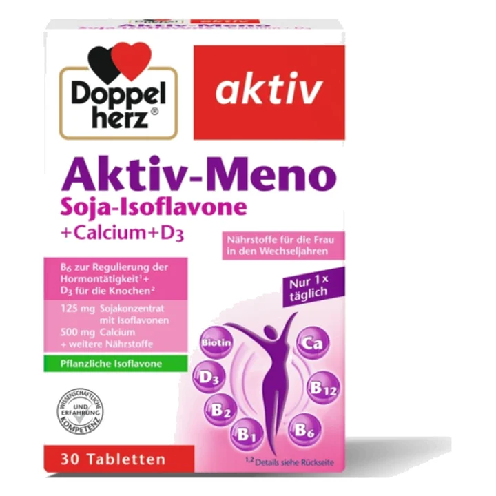 Aktivní menopauza Sójové isoflavony