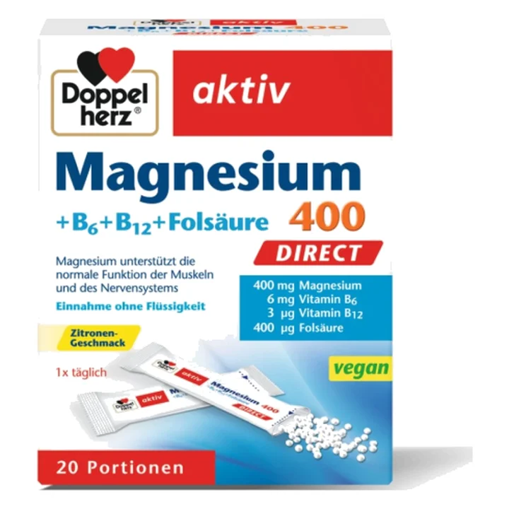 Magnesium 400 Direct + folic acid