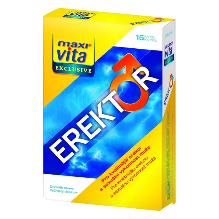 Maxi Vita Exclusive Erektor, 15 капсул