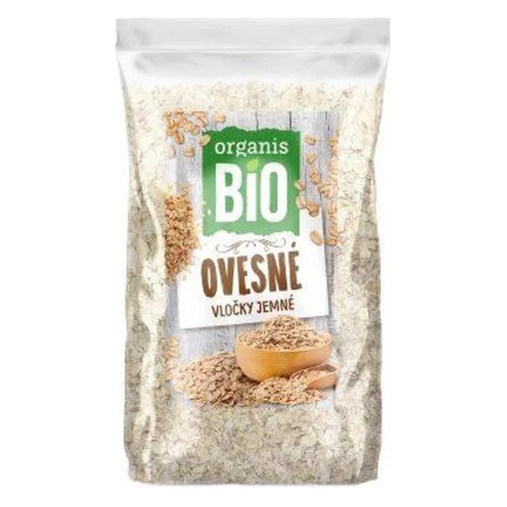Organis Ovesné vločky jemné BIO 500 g