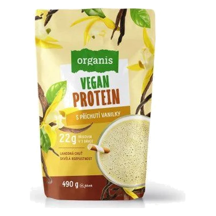 Organis VEGAN protein vanilka 490 g