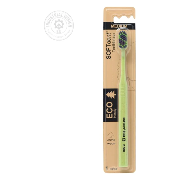 Zubní kartáček ECO 2580 MEDIUM 1 ks